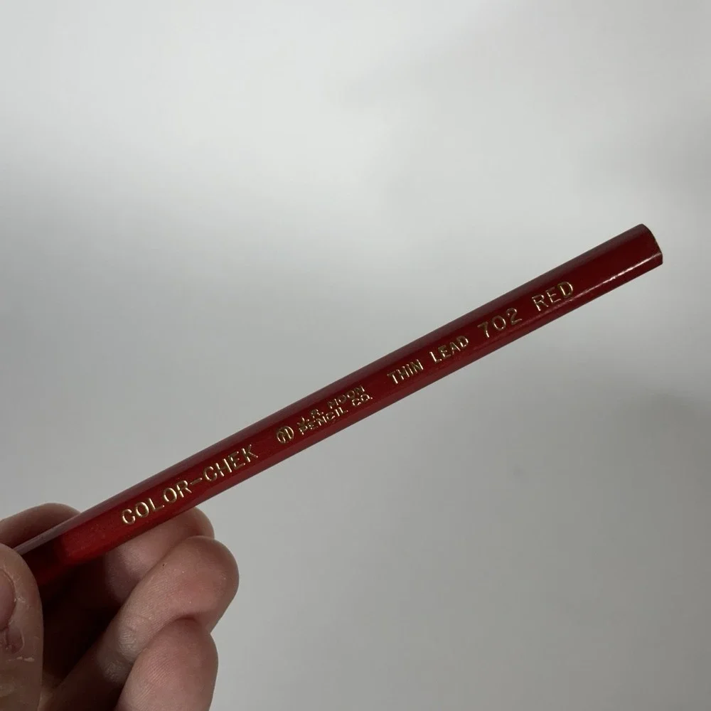 VTG J. R. Moon Color-Chek 702 Thin Lead Pencils (3)‎ NEW
